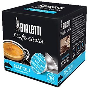 160 aluminium capsules I originele Bialetti Mokespresso Napels koffie