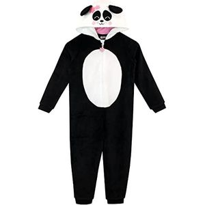 Harry Bear Meisjes Onesie Panda Zwart 122