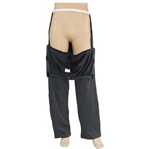 Patiënt Broek Kleding voor invaliditeit Oudere Chirurgie Patiënten, Gemakkelijk te dragen en uit te nemen, voor Fractuur, Incontinentie, Bedlegerige patiënten Ziekenhuis/Home Care Verpleging Aid, vrouwenDonkerblauw,L