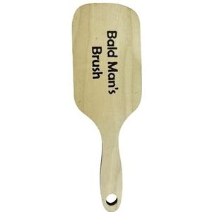 Kale Man Kam Hout Haarloze Kamborstel Kale Man Grap Haarborstel Nieuwigheid Tandloze Kam Grappige Kale Man Grooming Tool