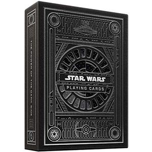 theory11 Star Wars speelkaarten Silver Edition - Dark Side (grijs)
