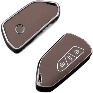 Autosleutel beschermhoes Voor Golf 8 ID.3 ID.4 MK4 MK8 2022 2021 GTI R TPU Leren Auto Afstandsbediening Sleutelhoesje Fob Cover Houder Shell Accessoires Sleutel Shell(2)