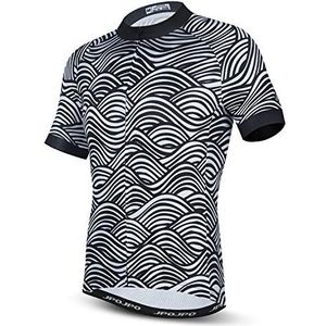 JPOJPO Fietsshirt voor heren, MTB-top, fietsshirt, korte mouwen, fietskleding, jas, S-3XL, 5022, L
