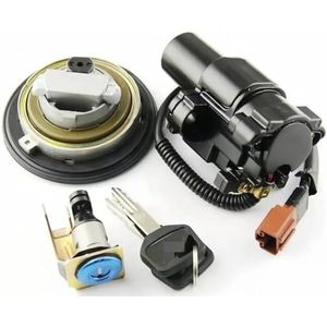 Voor CBR500R CB500F CB500FA CB500X CB500XA CB500 2013 2014 2015 Brandstoftankdop Contactslot Stoelvergrendeling Sleutel Motorfiets Contactslot(1 set)