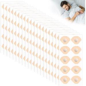 400 stuks magnetische neuspleisters, neusstrips voor gemakkelijk ademen, magnetische neusstrips tegen snurken, effectieve neusbanden voor een betere slaap