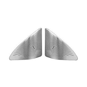 Autodeur Luidsprekers Stereo Versieren Cover Speaker Trim Cover Staal Voor EEN CLA GLA Klasse W176 X156 C117 Beschermende strips(CLA Class A-pillar5)