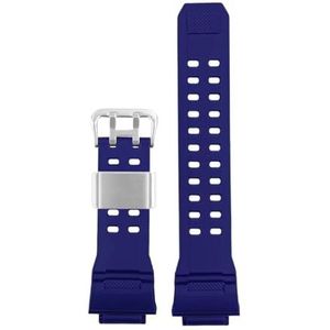 Siliconen Rubber Horlogeband Fit for Casio G Shock GW9400 GW 9300 G-9200 Camouflage Kleur Band Waterdicht heren Armband accessoires(Color:B-Dark Blue)