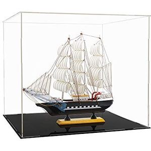 Tingacraft Acryl Vitrine 400 x 365 x 350 mm voor Model Schip Gevechtsvliegtuig