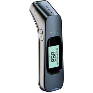 Draagbare professionele contactloze Ethylotest elektronische blaastest met digitaal LCD-scherm, automatisch geluidsalarm