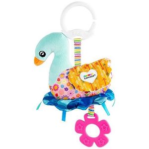 LAMAZE Mini Clip & Go Sierra The Swan, Clip on Pram and Pushchair Newborn Baby Toy, Sensory Toy for Babies Boys and Girls from 0-6 Months