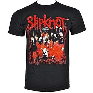 Slipknot Band Frame T-shirt (zwart)