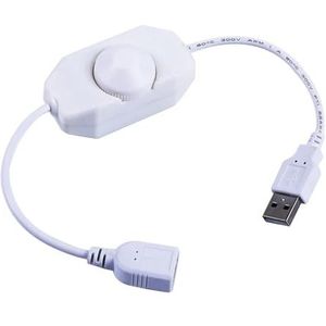 USB Dimmer LED Draadloze Dimmer 12V Aanpassing Schakelaar Controller Connector voor Kerst Licht Strips (Kleur: B wit)