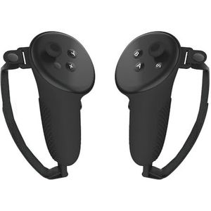 VR-controllerbeschermer voor Quest 3 Controller Grips voor Oculus Quest 3 Controller Grips Handvat Mouw Meta Quest 3 Accessoires (zwart)