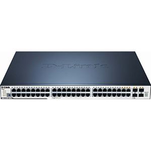 D-Link DGS-3120-48PC/SI netwerk-switch Managed L2+ Power over Ethernet (PoE) Zwart