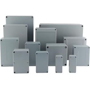 Elektrische aansluitdoos Aansluitdozen, aluminium Industrie IP67 Gegoten aluminium for elektronische projecten Buiten elektrische behuizing(Fa2 1 120x80x55)