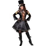 Moulin Rouge Steampunk Showgirl Vrouw Kostuum