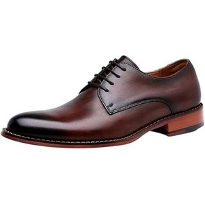 Zwarte heren loafers, formele schoenen, instappers, zakelijke casual, comfortabele leren schoenen, elegante kantooractiviteiten, fijn vakmanschap(Dark Brown_7.5)
