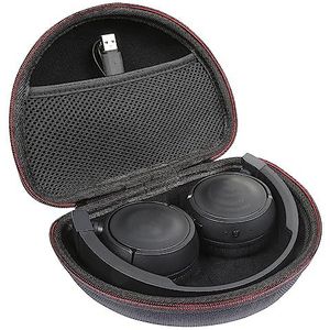 Harde hoes voor JBL T450BT/T460BT/T510/T560 hoofdtelefoon opbergdoos headset draagtas doos draagbare opslag organizer (zwart)