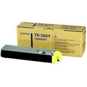Kyocera Mita TK-520Y originele toner voor FS-C5015N, 4.000 pagina's, geel