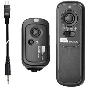 Pixel Draadloze Sluiter Afstandsbedieningen RW-DC2 Compatibel met Nikon Z5 Z6II Z7II D750 D780 D7500 D7200 D7000 D5600 D5500 D5300 D3300 D610 D600 D90 P7700 P7800 MC-DC2 Ontspanknop Afstandsbediening