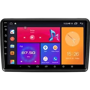 Android 13 Autoradio 9 inch Touch scherm dubbele Din auto stereo voor Honda Mobilio BRV Amaze 2013-2020 met Bluetooth/FM radio/wifi/USB/stuurwielbediening/GPS(4 Core 2+32G)