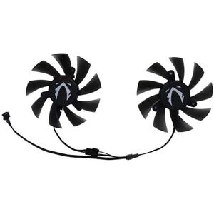 GPU-koeler, videokaartkoelventilator, 2 stuks XY-D09015B, voor JIESHUO notebook-laptop voor Chip RTX 3070M 8G