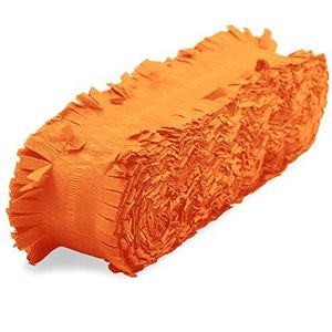 Folat - Oranje Crepe Papier Slinger - 24 meter