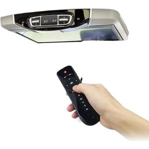 1920 * 1080 Plafond TV Monitor for Benz V260 V260L V-klasse Dakscherm Multimedia Videospeler Mirror Link Afstandsbediening(15.6Inch-Black)