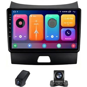 Android autoradio geldt voor FAW Besturn B50 2013 Wireless Carplay Android Auto,9 inch touchscreen auto radio met GPS navigatie Bluetooth FM RDS WiFi stuurwiel afstandsbediening(NF-2)