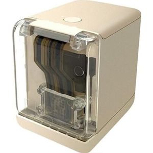 Kleur Mobiele Kleuren Mini-inkjetprinter Wifi Draadloze Handheld Logo Barcode Tatto-printer(Add a cartridge4)