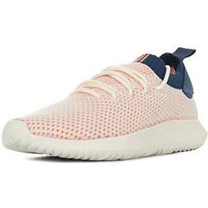 adidas Tubular Shadow Primeknit Sneakers voor heren, Wit Cream White Off White Noble Indigo, 44.50 EU