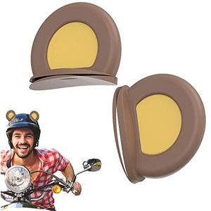 LINGJIONG Skihelmen oren - grappige, schattige cartoon oorhelmen oren accessoire - leuke sluiting voor snowboard fiets, mannen vrouwen unisex hoofddeksels oorhoezen