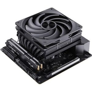 HIOPOIUYT UT75 cpu het Koelen Oplossing met 8 Heatpipes en onderaan Persmechanisme voor Verbeterde Hittedissipatie