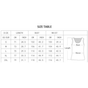 yk8fass Los groot formaat sportvest ru-4780, Koffie, 3XL