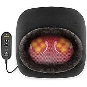 Snailax - 2-in-1 - Voetmassage - Met Warmte - Shiatsu Massagekussen