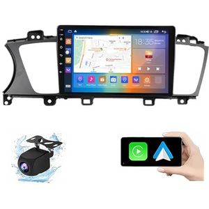 Android 13.0 2 Din Autoradio 10"" Touchscreen Auto Stereo Voor KiA Cadenza K7 2011-2015 Met Draadloze Carplay Android Auto GPS Navigatie AHD Omgekeerd Beeld Stuurwielbediening(P6(6G+128G))