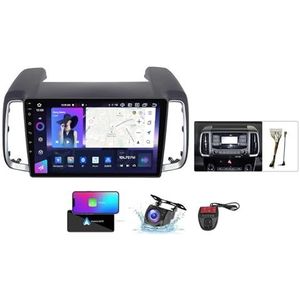 Android 13 Dubbel DIN autoradio voor Hyundai IX35 2018-2019-GPS Navi | Gratis achteruitrijcamera| 9 inch Scherm met Carplay Android Auto/FM RDS DAB/Bluetooth/SWC/DSP Stereo(A,NF-5)