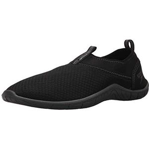 Speedo Waterschoenen-Tidal Cruiser voor heren, Zwart Donker Gull Grijs, 44.5 EU