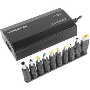 Tacens Anima ANBP100, Compacte Universele Laptop Lader 100W, 10 Connectors, 100-240V