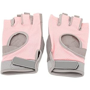 Handschoenen voor Gewichtheffen, Ademende Trainingshandschoenen voor Dames Maximale Grip 1 Paar Licht Slagvast Rekbaar Om Te Rijden (L)