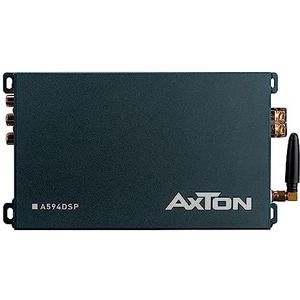AXTON A594DSP: 4-kanaals versterker met 6 DSP-kanalen, optische ingang, eindversterker koppelbaar, uitgerust met mobiele telefoon app-bediening, Bluetooth audiostreaming, Hi-Res audio optioneel