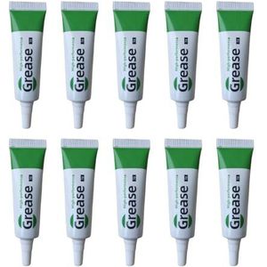 Dielectric Silicone Grease - 10 Pcss Insulating Grease for Spark Plugs, Automotive Silicone Grease, Dielectric Grease for Electrical Connectors, Spark Plug Grease, Brake Grease, Marine Grease