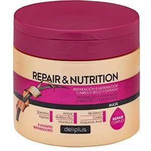 Repair & Nutrition Deliplus Masker voor droog en beschadigd haar met 8 reparatiemiddelen