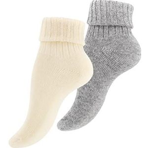 Cotton Prime Sokken  beige / grijs gemêleerd