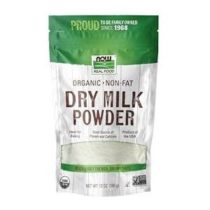Certified Organic Non-Fat Dry Milk Powder 12 oz
