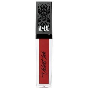 Mulac Cosmetics Velvet Ink Liquid Lipstick NO PAIN NO GAIN Lipstick Vloeistof Matt Vegan