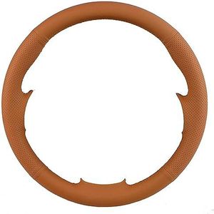 Afdekking Voor Het Stuur Voor Peugeot Voor Boxer 2006-2019 Handgemaakte Auto Stuurhoes Auto-interieuraccessoires Stuurhoes Auto(Oranje)