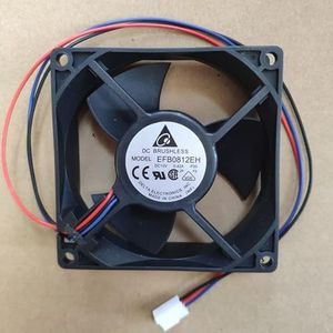 Original Delta EFB0812EH-F00 8cm 12V 0.42A 3-wire speed support cooling fan