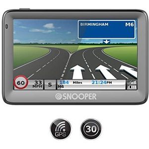 Snooper Truckmate EU S5100 5"" Screen Truck Sat Nav met ingebouwde TMC en verbeterde kaart