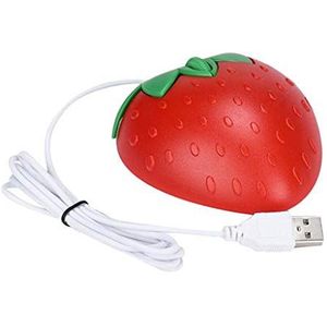 Suammiitstrieadea Leuke Getelegrafeerde de Aardbei Optische USB Ergonomische Muizen van de Sp